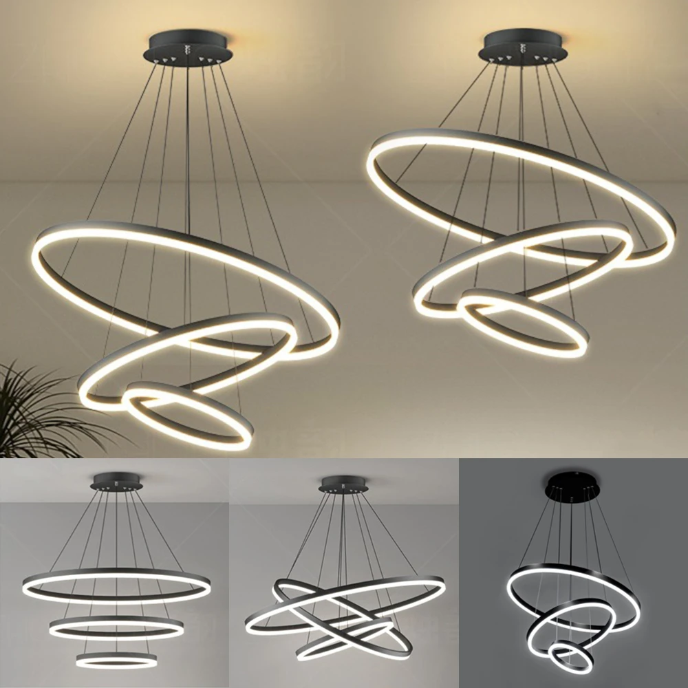 Chandelier For Living Room Dining Room Kitchen Ceiling Pendant Lamp Nordic - $32.69+