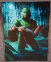 Creature From The Black Lagoon Glossy Print 11 x 17 In Hard Plastic Sleeve - £19.54 GBP