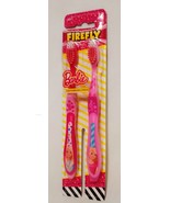 Barbie Firefly Toothbrush 2 Pack Soft Bristles Child Size Pink 2018 New - £8.62 GBP