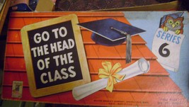 VTG  Go To The Head Of The Class  Board Game  1953 Series 6 - £15.67 GBP