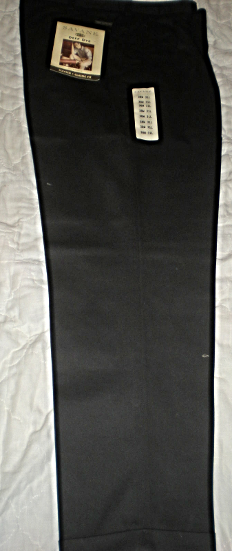 Men&#39;s Pants- Black  Size 38 Length 31 (Cuffs) - $18.90