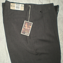 Men&#39;s Pants- Haggar- Color Gray- Waist Size 38 Length 31 - £14.42 GBP