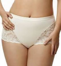 Elila 3311 Stretch Lace Ivory Cheeky Panty ~ M-5XL - $35.00