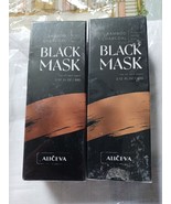 2 Pack Aliceva Charcoal Mask - Blackhead Remover, Peel Off Mask - 60g - $18.80