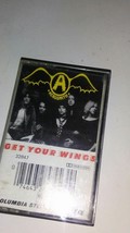 Aerosmith Get Your Wings (1974) Cassette Tape Train Kept A Rollin&#39; Steven Tyler - £9.33 GBP