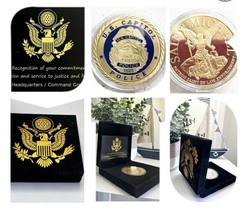 United States Us C API Tol POLICE-Washington Dc Challenge Coin W/ Velvet Case - £21.42 GBP