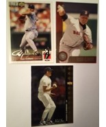 3 Roger Clemens Boston Red Sox 1990s baseball cards lot - £3.92 GBP