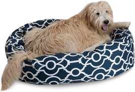 24 Athens Black Sherpa Bagel Bed - £30.88 GBP