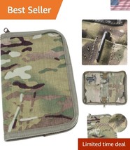 Rugged MultiCam Cordura Notebook Cover with Internal Storage - Waterproo... - $56.50
