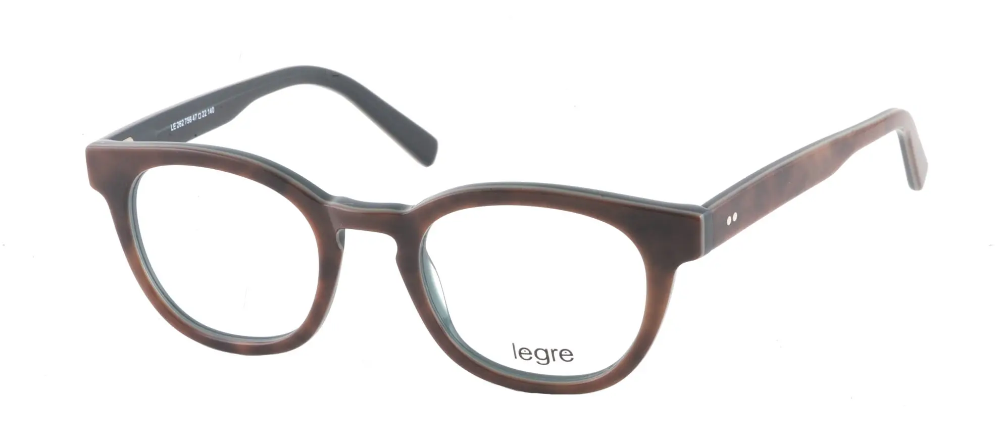 Legre LE262 Eyeglasses Eye Glasses Tortoise Authentic New 47 mm Unisex - $2,170.19 MXN