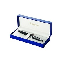 Waterman S0951860 Expert Fountain Pen, Medium Nib, Matte Black with Palladium Tr - £176.71 GBP