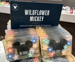 Disney Parks Basin Wildflower Mickey Mouse Icon NEW SEALED 1 Bar Jasmine... - $11.99