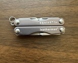 Retired GreyLeatherman Squirt S4 Multi-Tool Knife Scissor file screwdriv... - $67.89