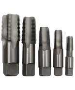 Drill America - POUCSNPT5 5 Piece NPT Pipe Tap Set (1/8&quot;, 1/4&quot;,, POU Series - £33.30 GBP