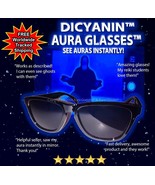 OFFICIAL DICYANIN AURA GLASSES hunting ghost uv paranormal torch reading... - £35.02 GBP