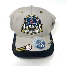 Vintage Anaheim Angels 2002 MLB American League Champions Hat Cap New Er... - $12.82