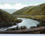 Carson River and Railway East of CARSON City Nevada NV UNP DB Postcard P15 - £17.89 GBP