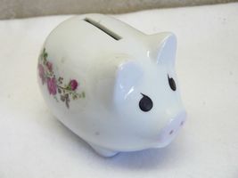 Animal Pig Flower Bank  #107 - $4.99