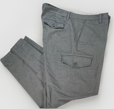 Armani Exchange Urban Cargo Dress Pants Mens Men 42x33 Gray Straight Leg... - $38.81