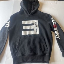 Eminem Pullover Hoodie Men Sz S Recovery Rapper Detroit Music R&amp;B Rap Slim Shady - $55.75