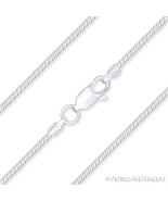 1.6mm Gauge 040 Snake Link Italian Chain Necklace in .925 Italy Sterling... - $35.19+