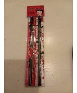 BETTY BOOP Valentine&#39;s Day Licensed 6 Pack No. 2 PENCILS 2012 New In Pac... - $12.89