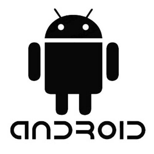 Primary image for 2x Android Logo Vinyl Decal Sticker Different colors & size for Cars/Bikes