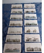 Lot of 14 Battleship E. Muller Jr. NY Stereoscopic Cards tinted Colored - $204.15 CAD