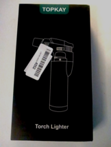Torch Lighters, 4 Pack, Butane Lighters, Adjustable Jet Flame Windproof - £20.56 GBP