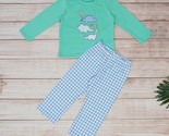 NEW Boutique Boys Birthday Dinosaurs Long Sleeve Outfit Set 12-18 Months - $16.99