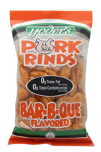 Yoder&#39;s Pork Rinds (Chicharrones), 12-Pack 3.5 oz. Bags, Choice of 5 Fla... - $58.95