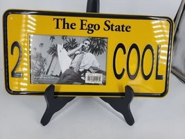 Picture Frame License Plate Shaped  Yellow for 4x6 Photo The Ego State 2... - £10.94 GBP