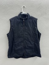 Kirkland Signature Womens Vest Size Unknown Black Quilted Zip Up - £9.80 GBP