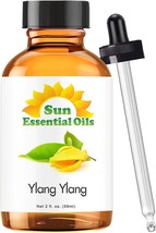 Best Ylang Ylang Essential Oil 100% Purely Natural Therapeutic Grade 2oz - £11.77 GBP