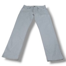 Gap Jeans Size 33 W33&quot;xL32&quot; Men GAP 1969 Straight Jeans Gray Denim Pants Stretch - £26.50 GBP