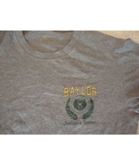 Baylor Bears Soft Gray NCAA Basketball Football T Shirt M - $14.69