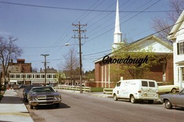 Original Stoughton Massachusetts Street Scenes 1960s  3 35mm Photo Slides - £14.81 GBP