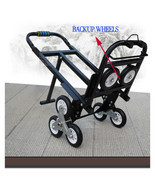 Used! 1 PC Stair Climbing Cart Portable Folding Hand Truck w/2 Backup Wh... - $2,113.00 MXN