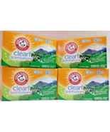 4X Arm &amp; Hammer Clean Scentsations Clean Mountain Fabric Softener Sheets... - £22.50 GBP