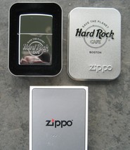 Hard Rock Cafe BOSTON, Massachusetts  (CLOSED) Zippo Lighter 1999 - $41.21 CAD