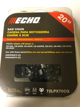 72LPX70CQ Echo OEM 20&quot; Power Match Chainsaw Chain - £25.57 GBP