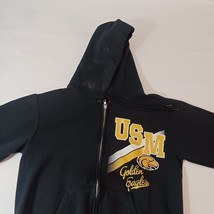 Champion USM GOLDEN EAGLES Men's Black Cotton Blend Full Zip Jacket Size XS image 10