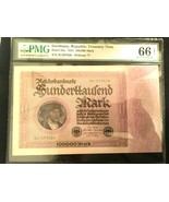 Antique Rare Historical 100,000 German Marks 1923 - PMG Certified UNC GE... - £113.36 GBP
