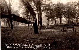 Sept. 14, 1914 $100,000 Tornado at Lake Mills, Wisconsin City Park 3 of 3 - $527.77 MXN