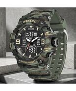 8049MC Tactical Dual-Display Sport Watch Shock Resistant 50mm 3ATM Water... - $21.99