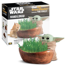 Chia Pet THE CHILD Star Wars The Mandalorian Cat Grass  Planter Grower Baby Yoda - $28.70