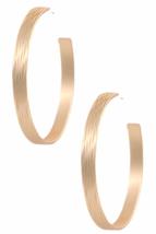 CasualGold,Silver Tone Hope Earring Set Fashion Lightweight Large Earrin... - $18.61
