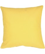 Sunbrella Buttercup Yellow 20x20 Outdoor Pillow, with Polyfill Insert - £43.92 GBP