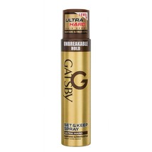 Gatsby Set &amp; Garde Cheveux Spray - Ultra Rigide, 250ml - (Paquet De 1) - £17.82 GBP