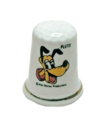 Walt Disney Productions Pluto Fine Bone China Collectors Thimble - £6.66 GBP